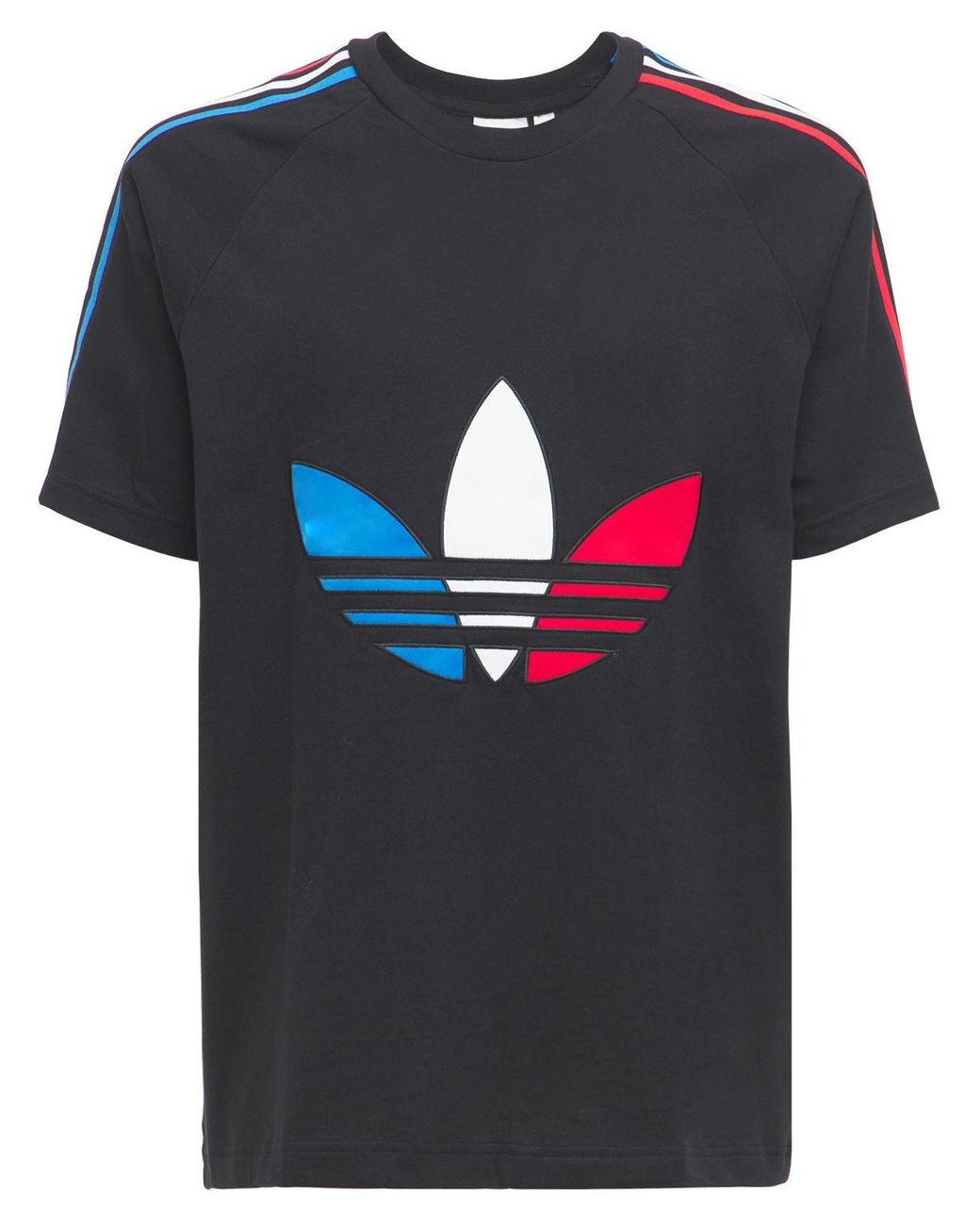adidas tricolor tee