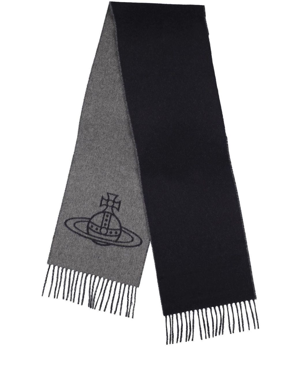 【VIVIENNE WESTWOOD】LOGO SCARF vivienne-westwood-Navy-Orb-Two