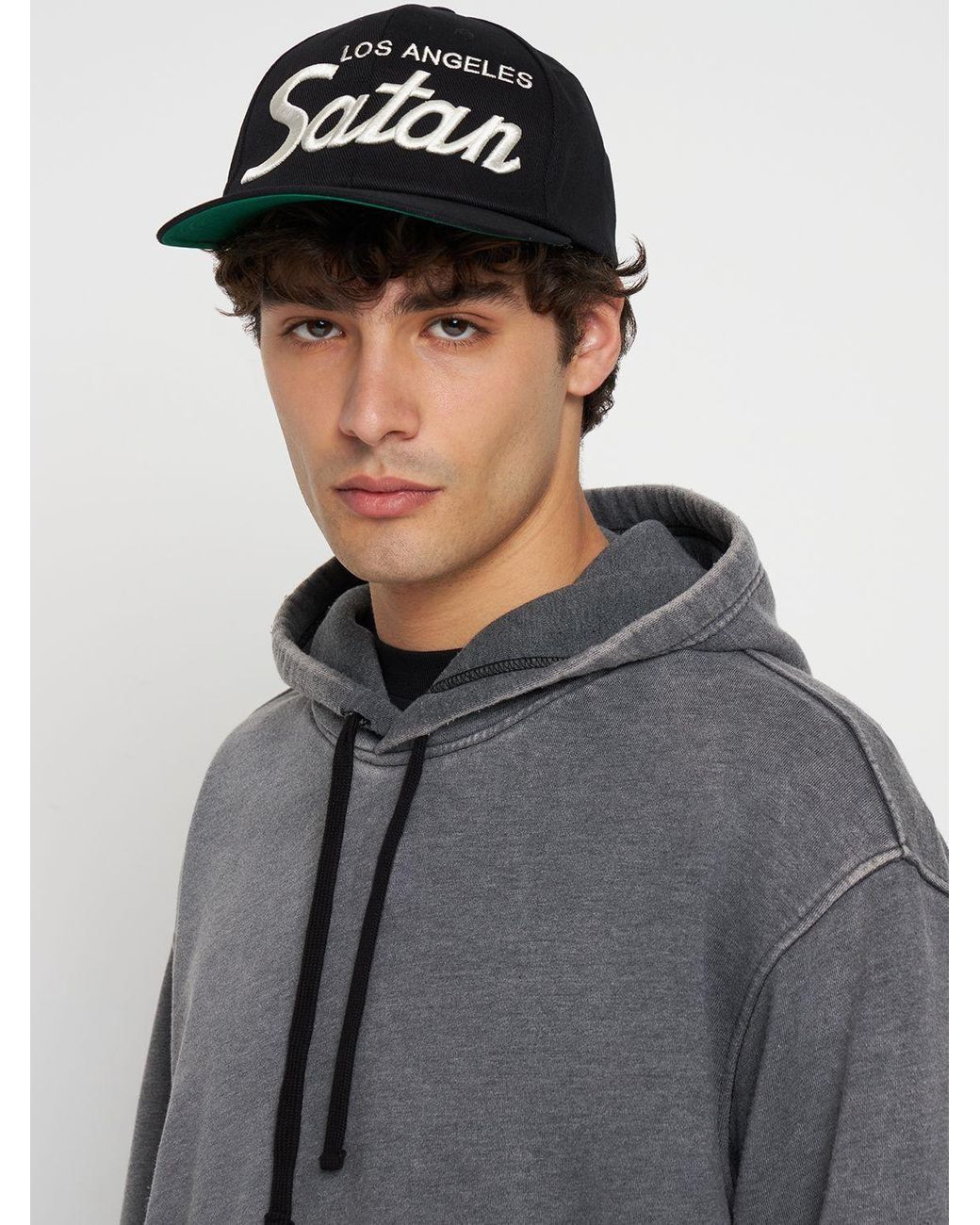 帽子 saint mxxxxxx satan CAP black saint mxxxxxx satan CAP black