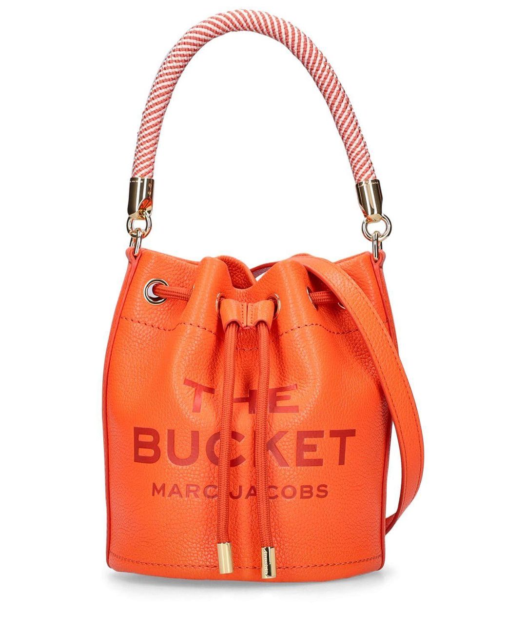 Marc Jacobs The Leather Bucket Bag in Orange Lyst