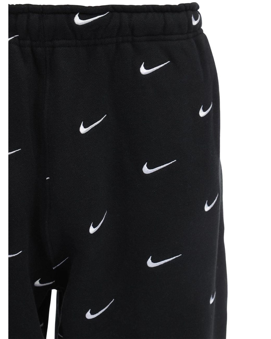 Nike Nrg Swoosh Logo Cotton Blend Pants in Black for Men | Lyst UK