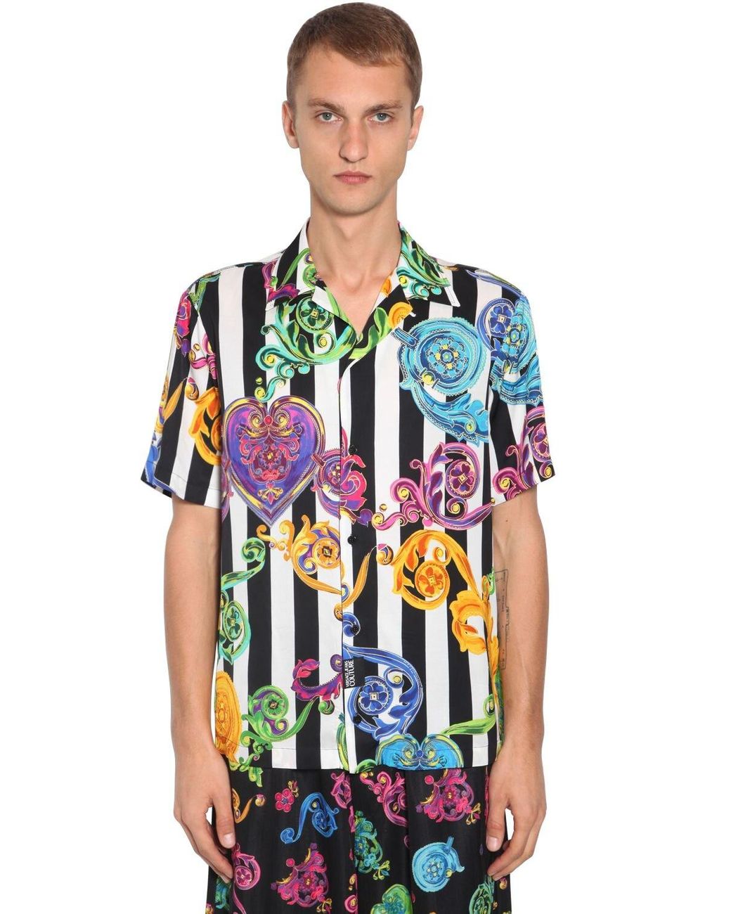 versace bowling shirt