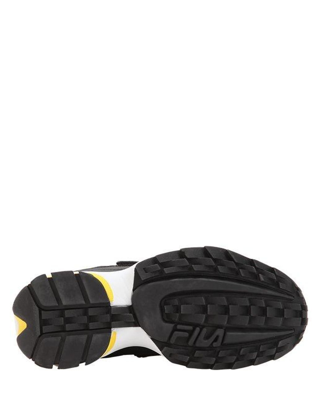 Fila Disruptor Half Sandal Flats in Black Lyst
