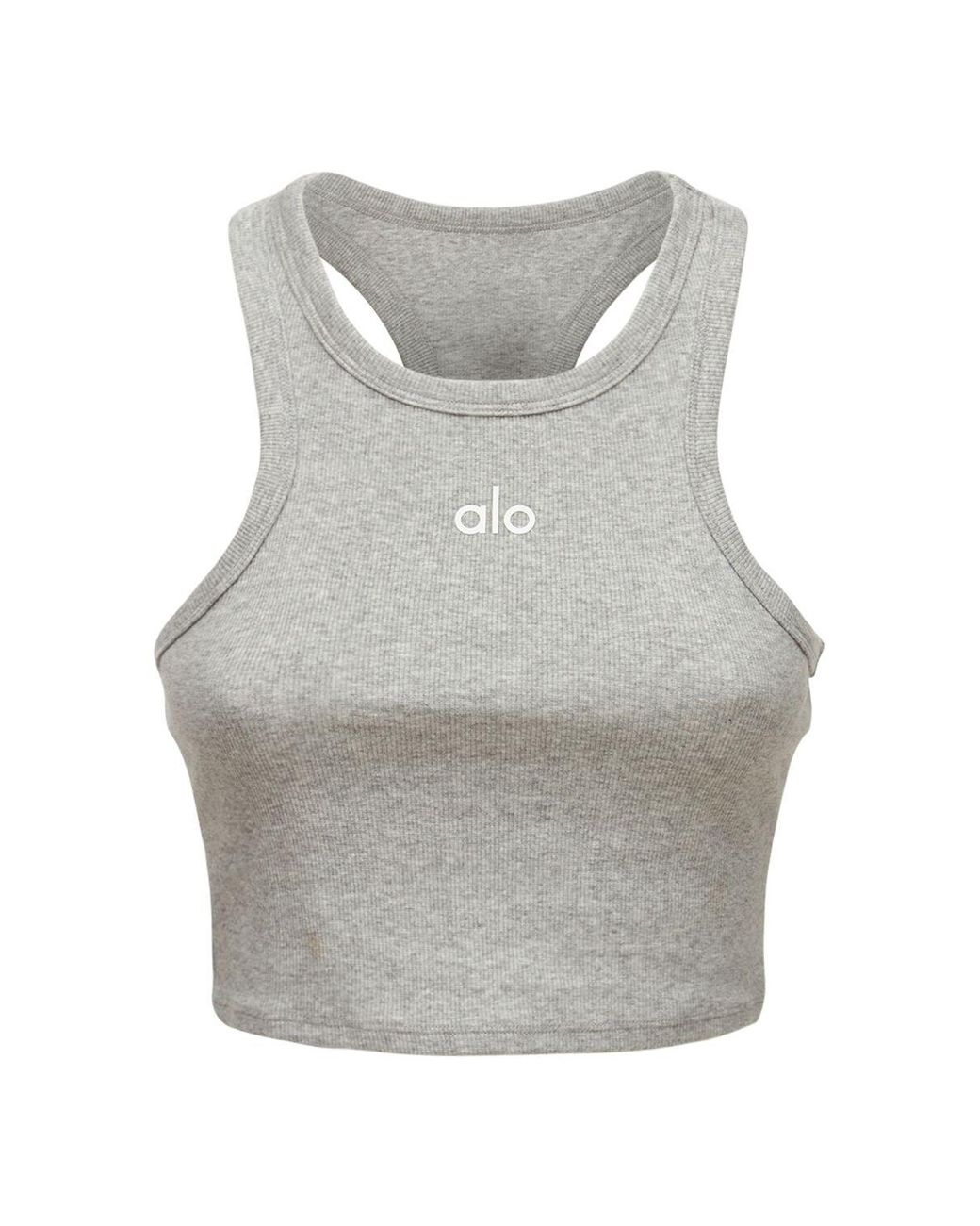 Alo Yoga Aspire Tank Top in Gray