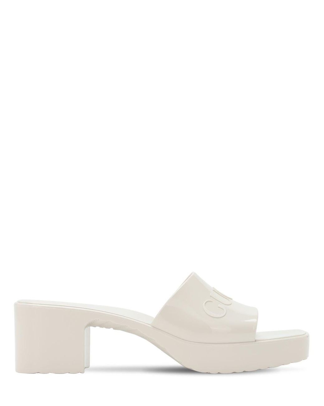 gucci-White-60mm-Rubber-Slide-