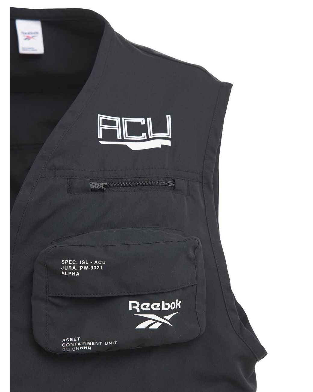 Reebok Jurassic Park Utility Vest in Black for Men | Lyst