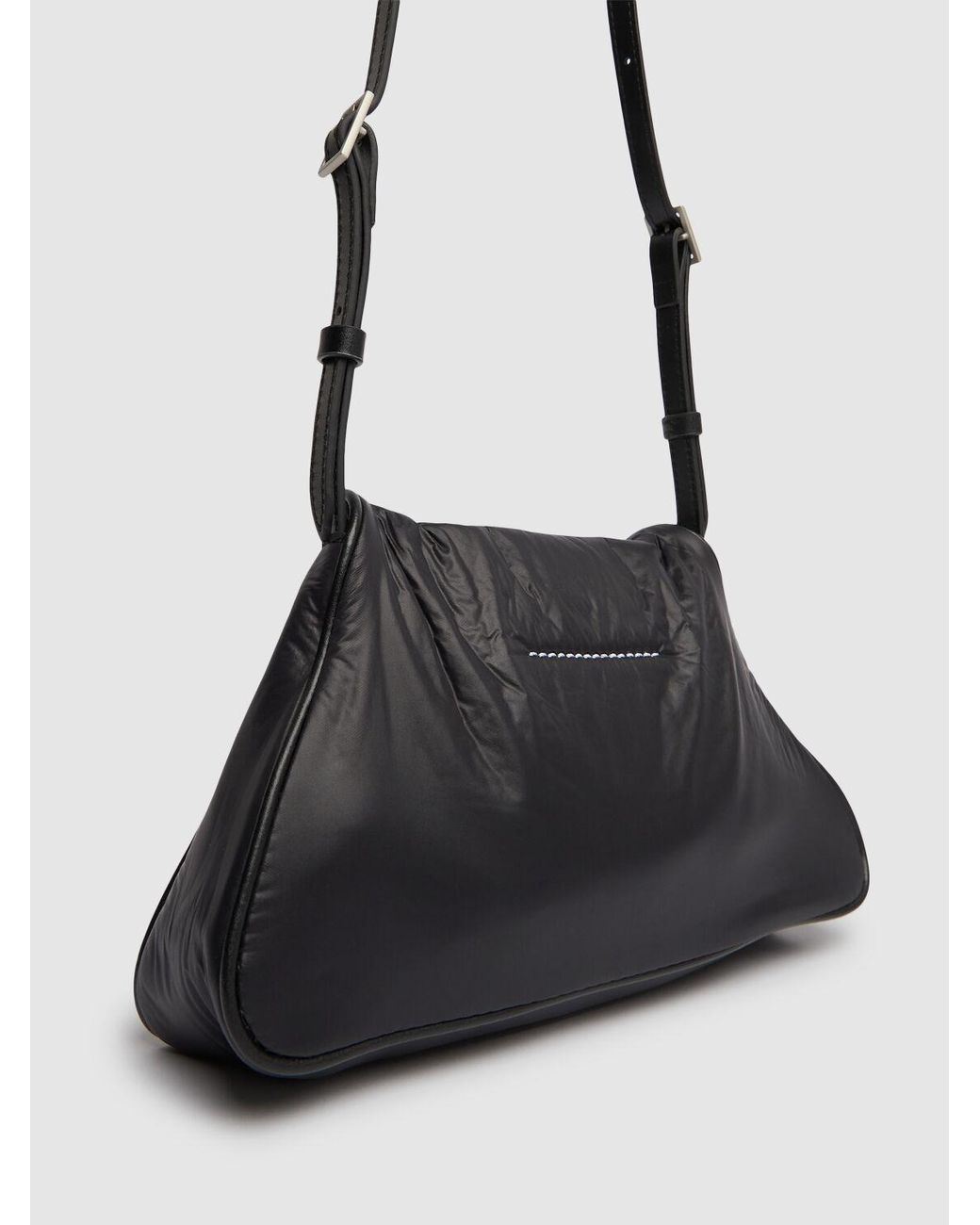 MM6 by Maison Martin Margiela Numeric Puffer Shoulder Bag in