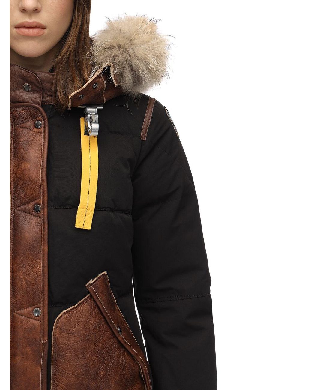 Parajumpers Synthetic Long Bear Special Edition Down Jacket in Black | Lyst
