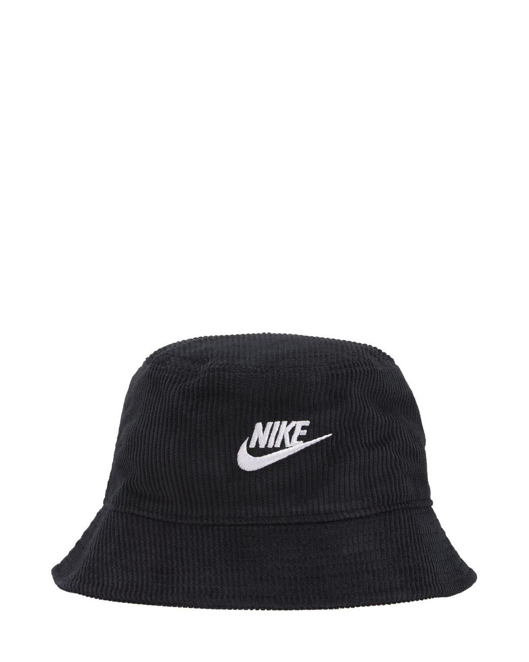 Nike Velvet Bucket Hat in Black | Lyst UK