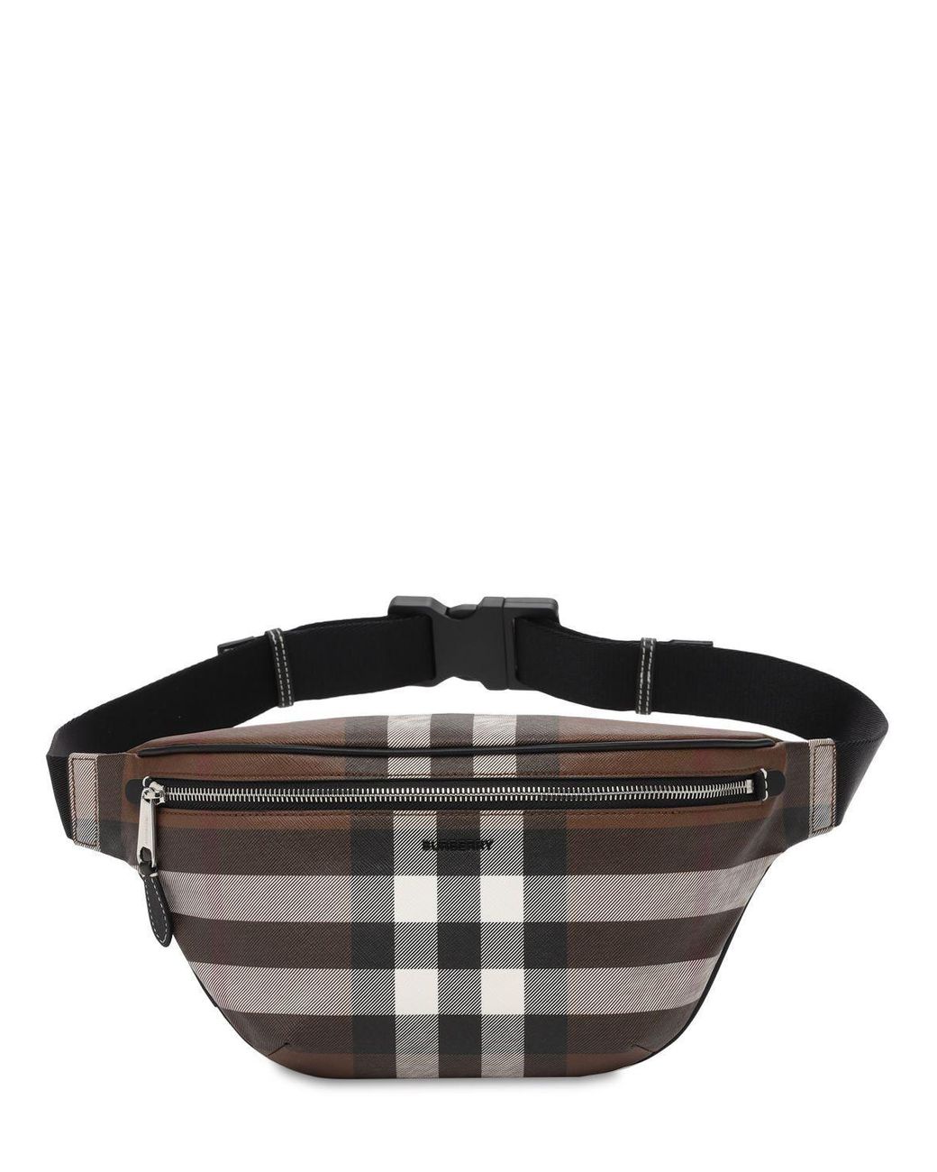 Burberry Cason Check E-canvas Belt Bag for Men | Lyst