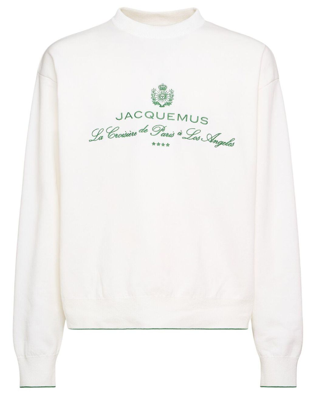 Jacquemus La Maille Venice Cotton Blend Ls T-Shirt in