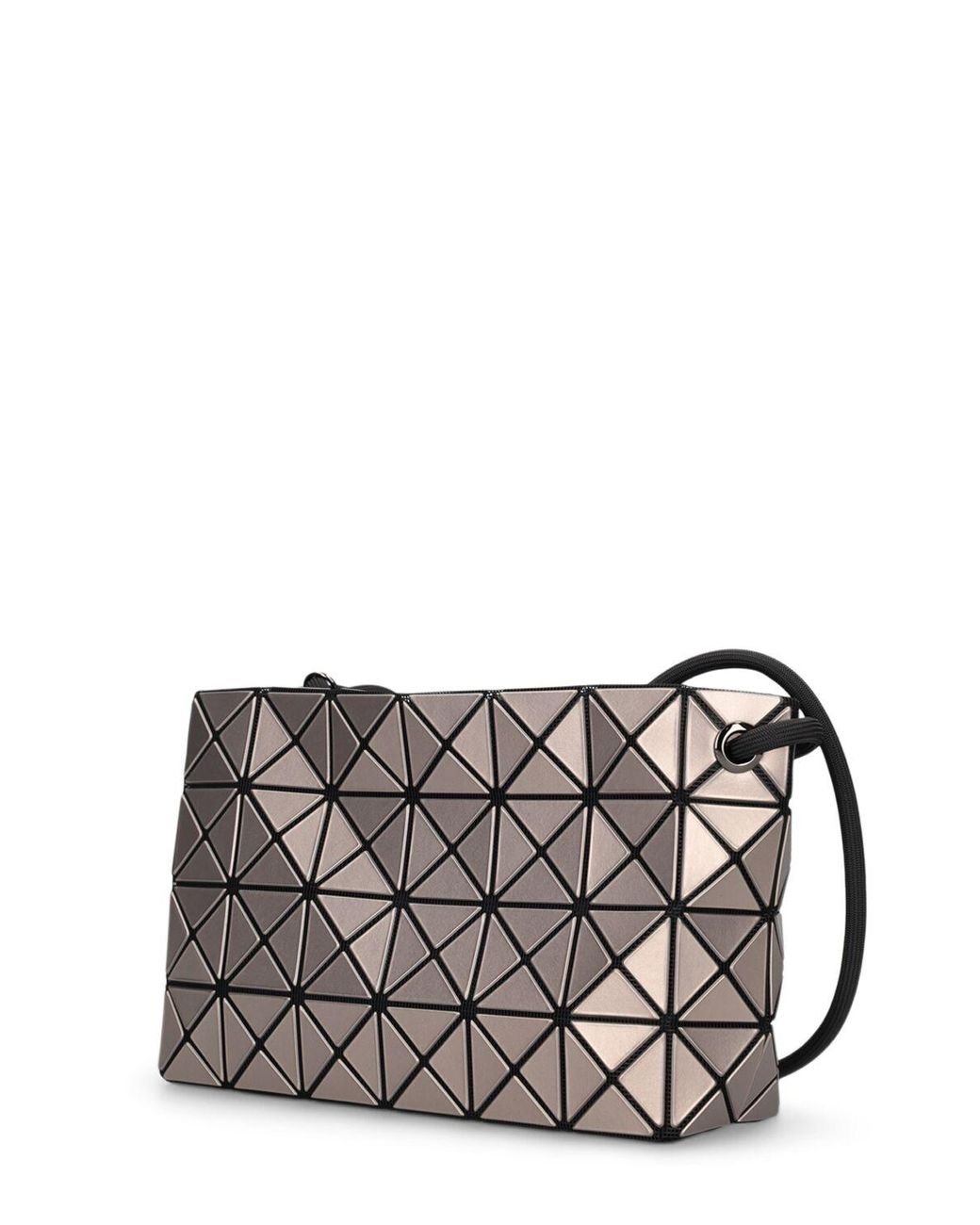 【BAOBAO ISSEY MIYAKE】グレー ルーセント ショルダーバッグ BAO ISSEY MIYAKE BAOBAO LUCENT ショルダーバッグ BB93-AG054