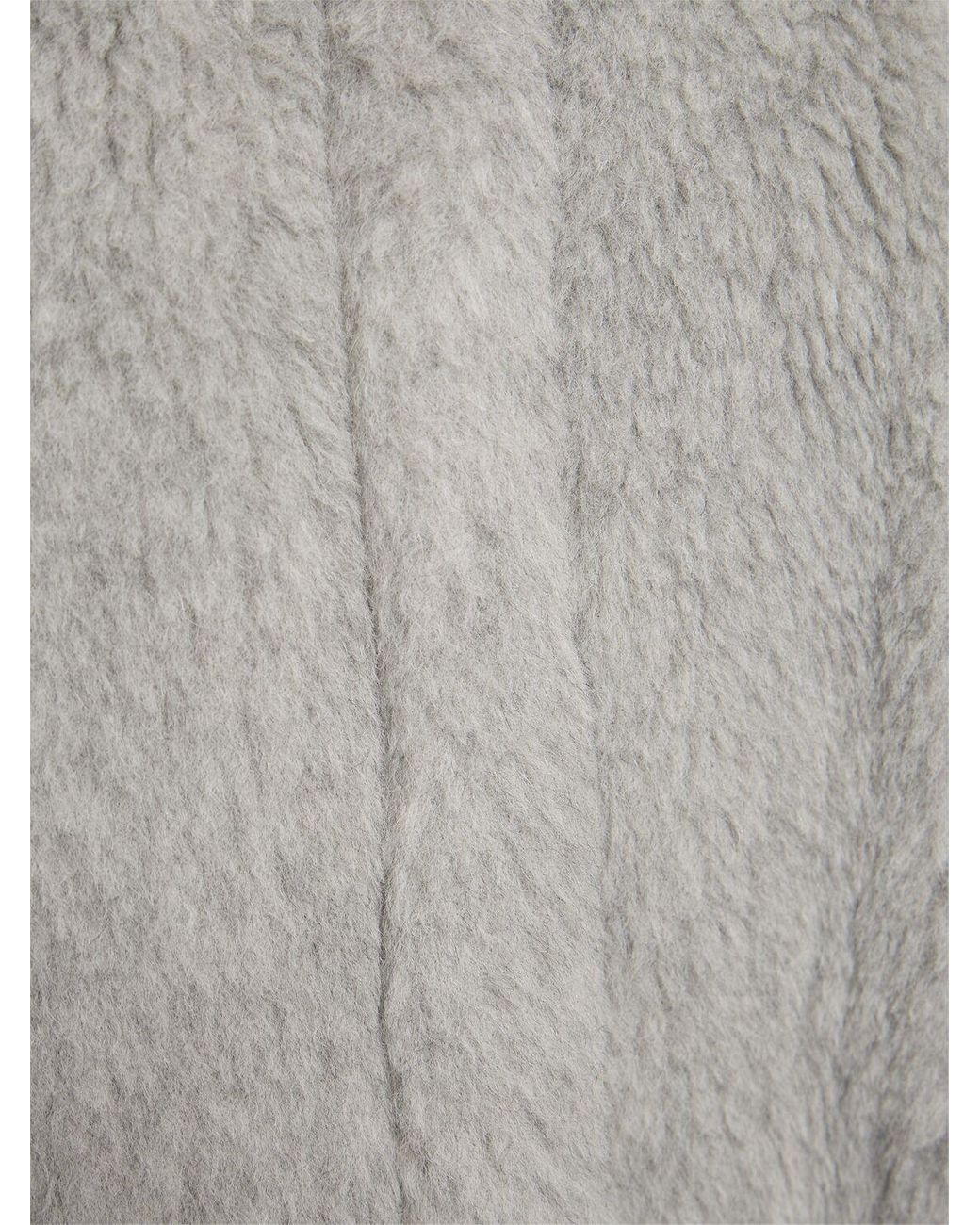 Max Mara Tebe2 テディケープ グレー | Lyst