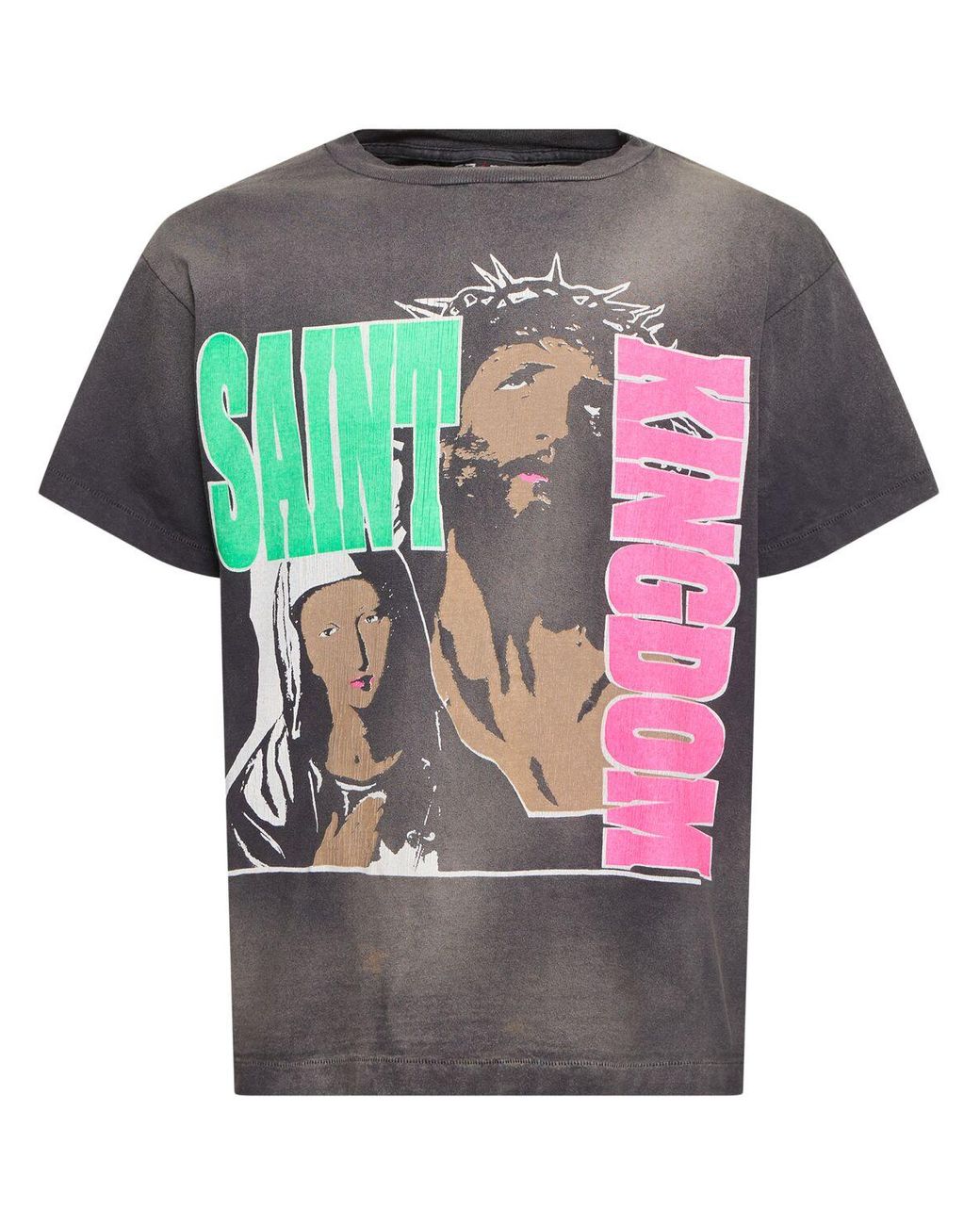 [Saint Mxxxxxx × LASTMAN] ST KINGDOM 半袖Tシャツ LASTMAN SAINT Mxxxxxx ST KINGDOM Short sleeve T-shirt _
