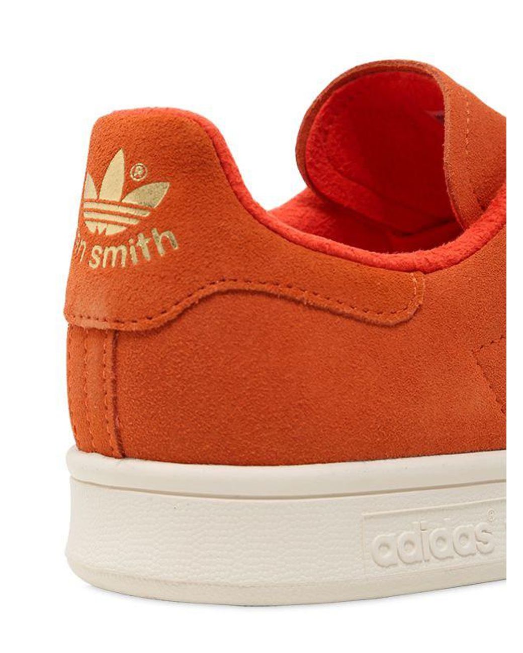 adidas Originals Sneakers Aus Wildleder "stan Smith" in Orange für Herren |  Lyst DE