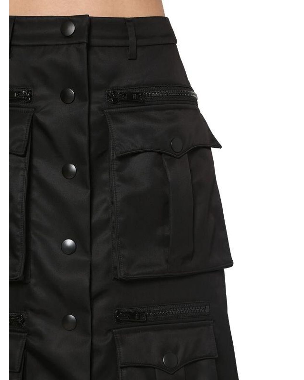 Nylon cargo shop skirt