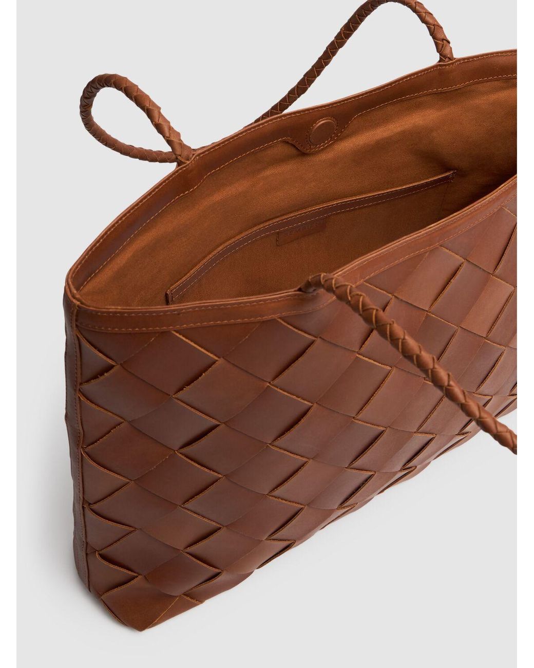 Bembien Gabrielle Leather Tote Bag in Brown | Lyst