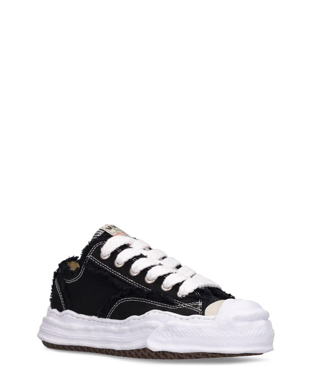 Maison Mihara Yasuhiro Hank Original Sole Canvas Low Sneakers