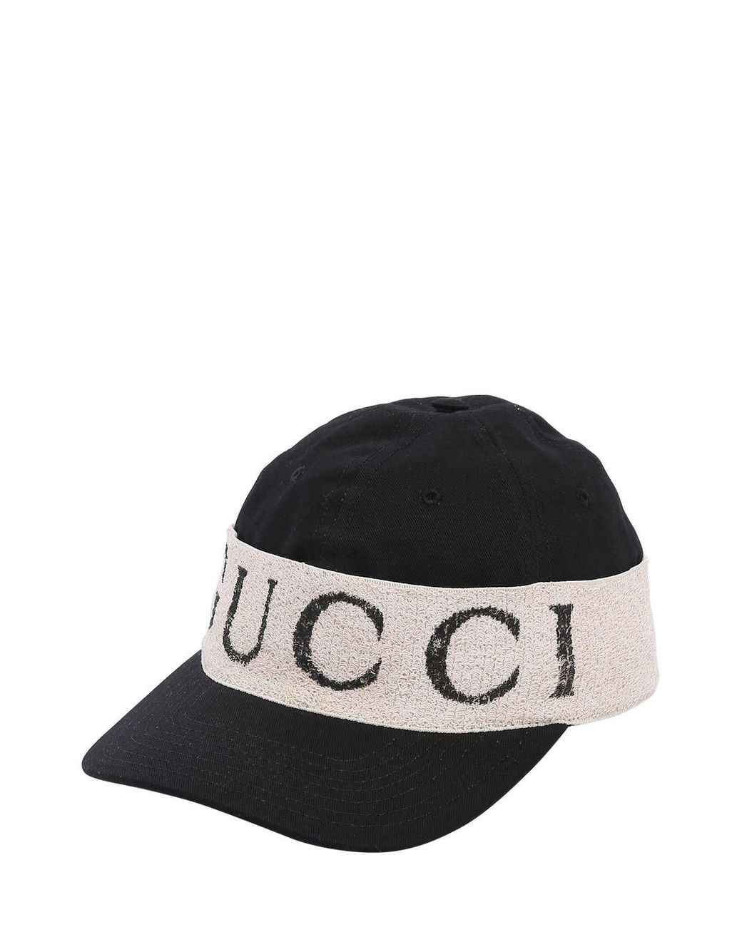 Gucci Logo Band Baseball Cap Red/White Men's - US