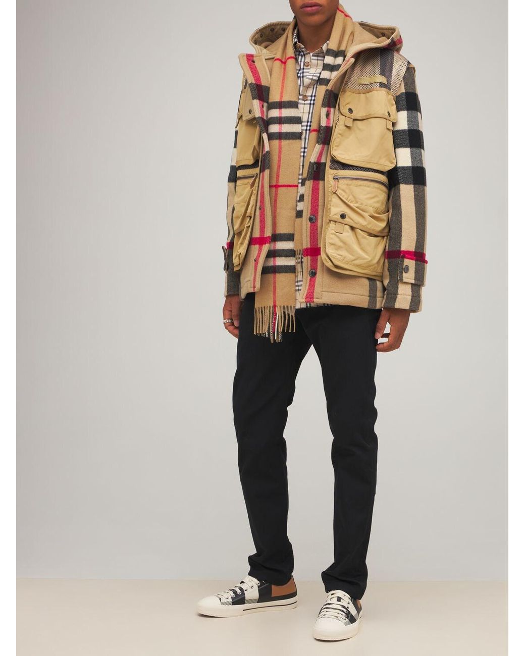 Burberry Fairfield Check Wool \u0026 Nylon 