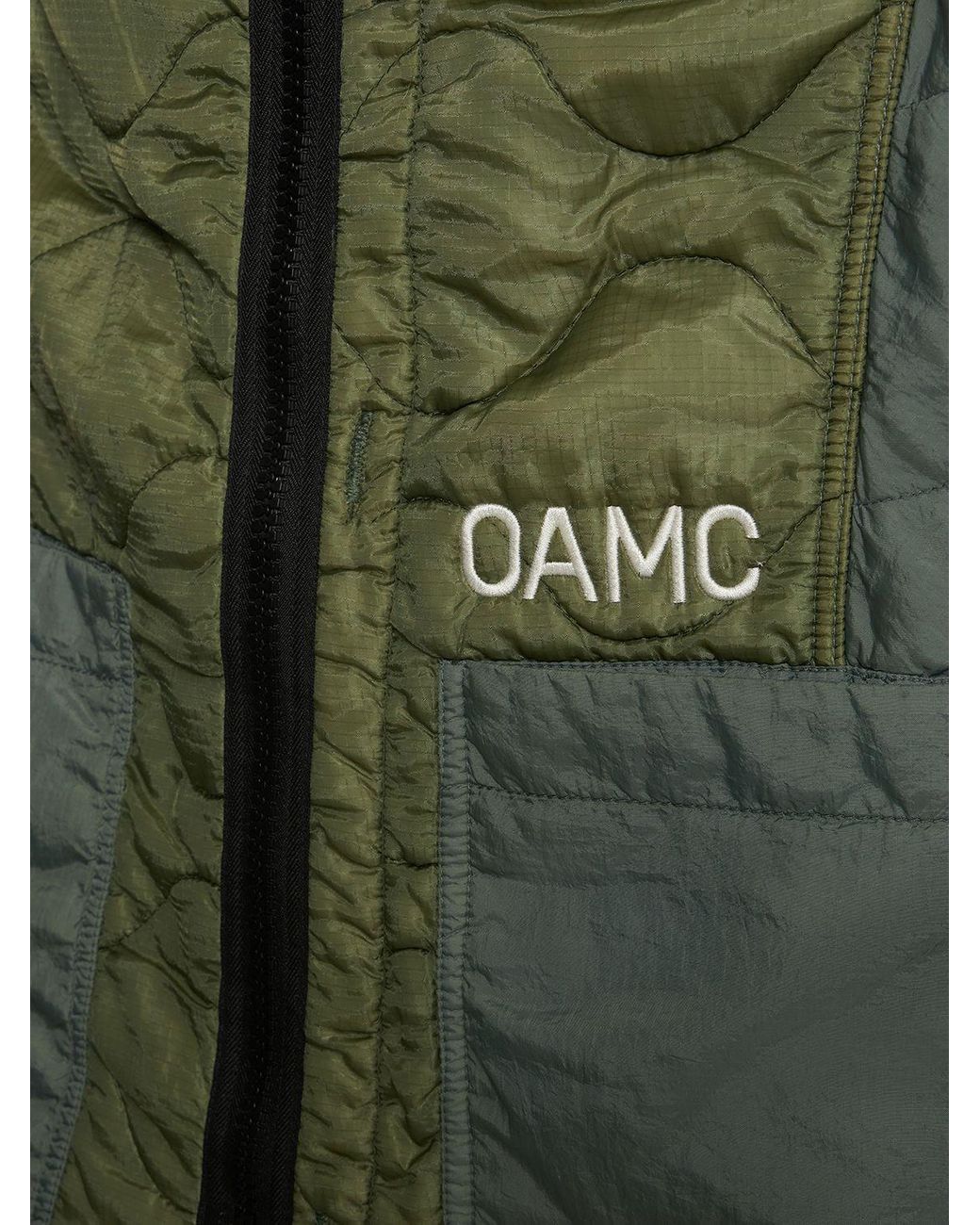 OAMC Re:work Zip Liner Jacket in Green for Men | Lyst