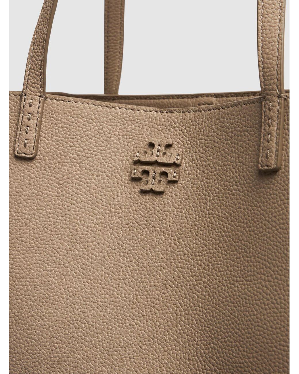 Tory burch mcgraw tote silver maple sale