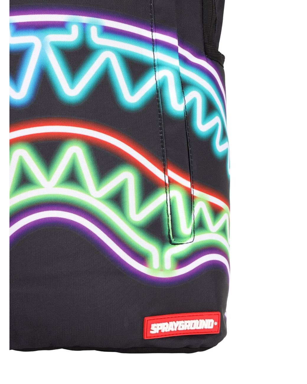 Sprayground Backpack Neon Shark Jungle
