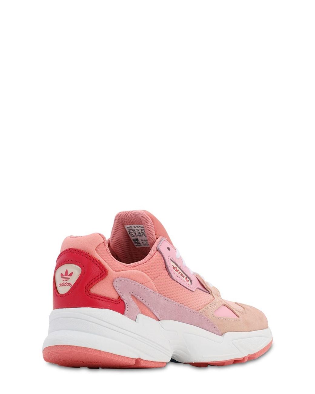 لبس المساج adidas Originals Leather Falcon in Peach/Peach (Pink) - Save 51 ... لبس المساج