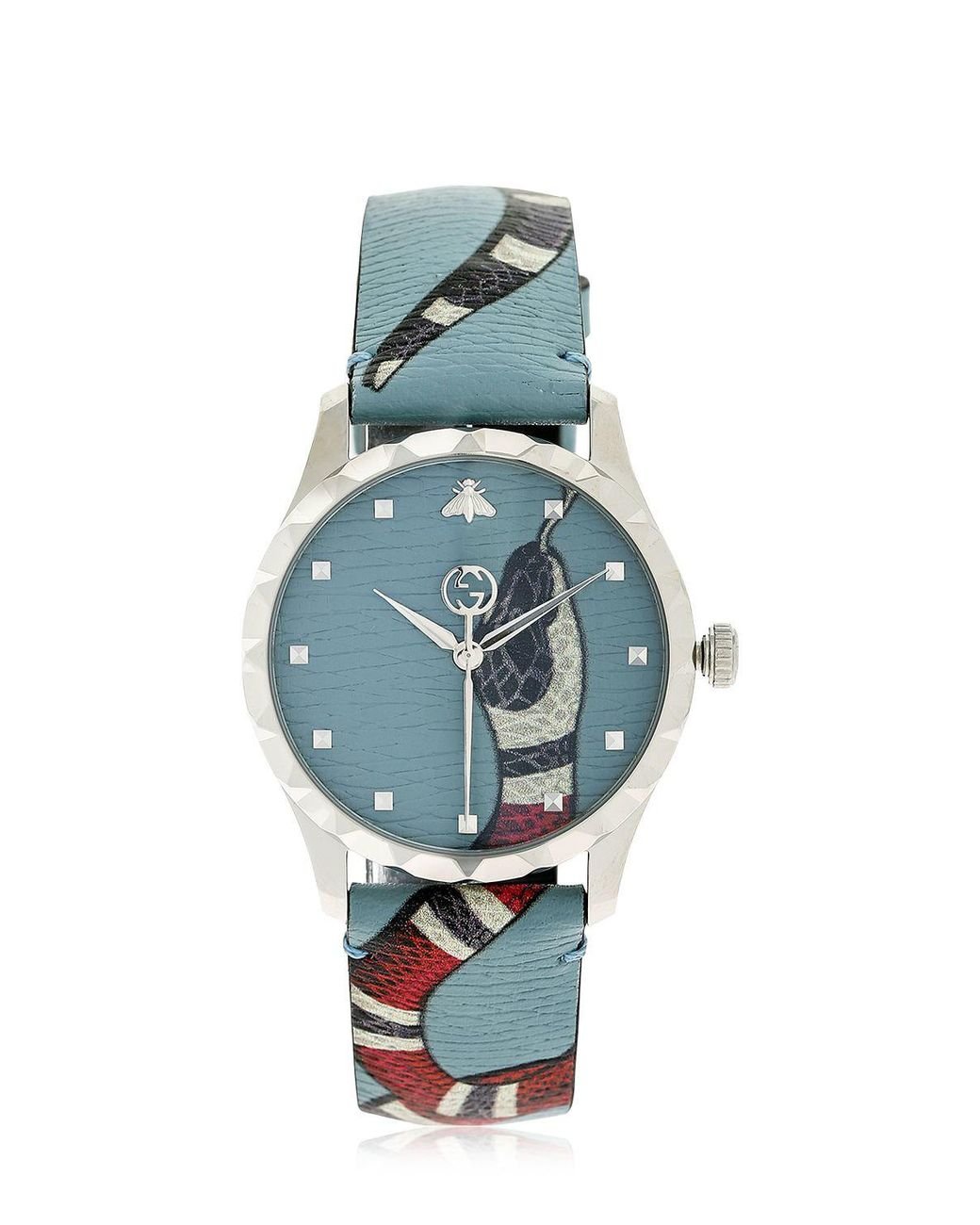Gucci g sales timeless snake watch