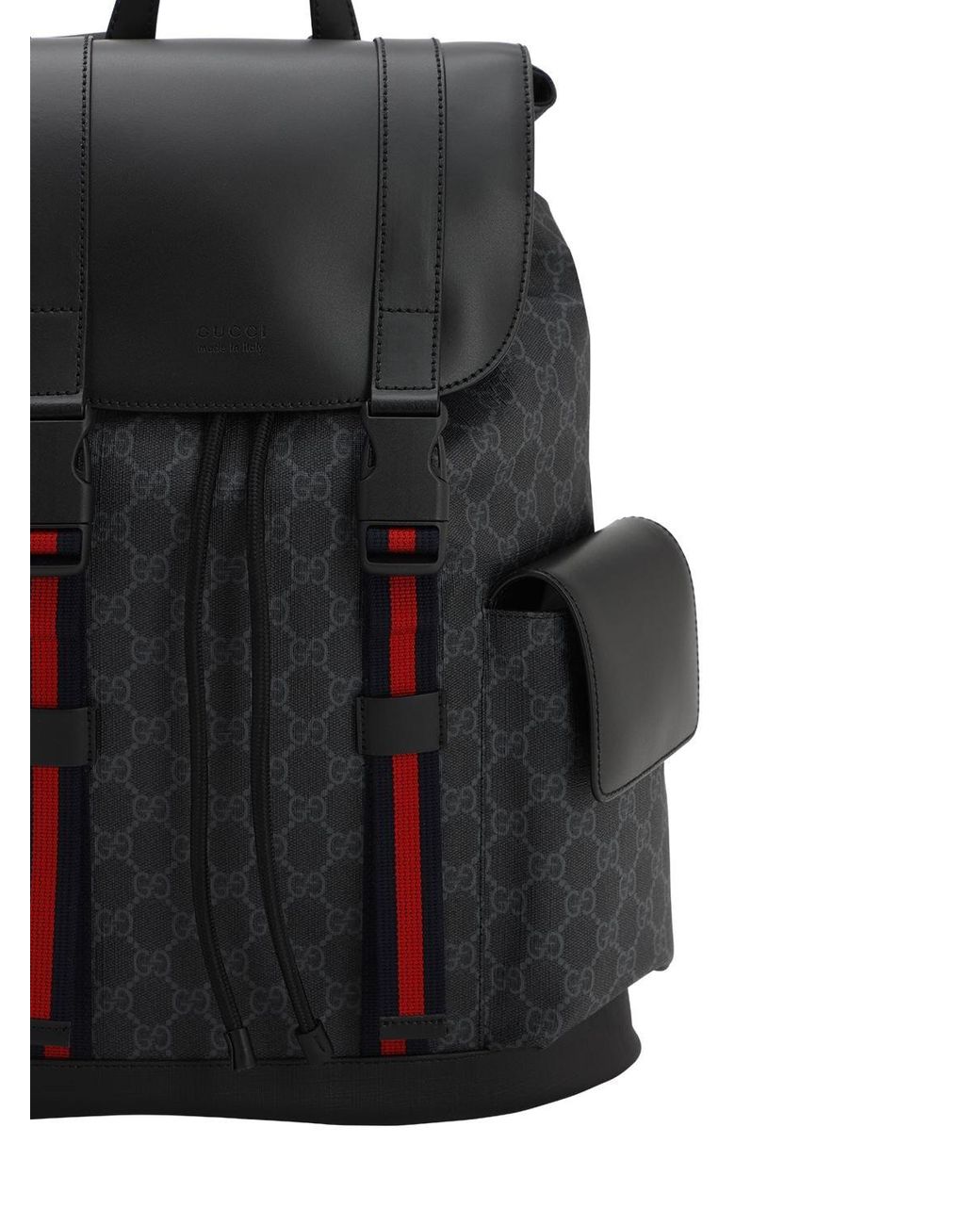 gucci gg backpack black