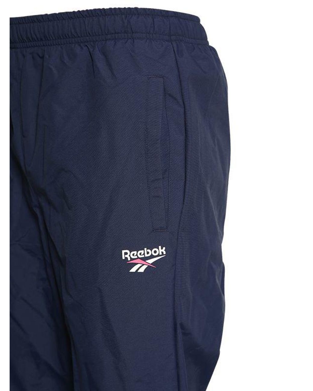 Reebok nylon track pants hotsell