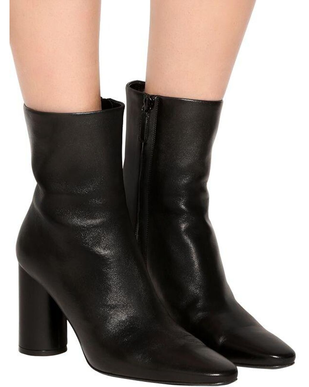 balenciaga oval boots