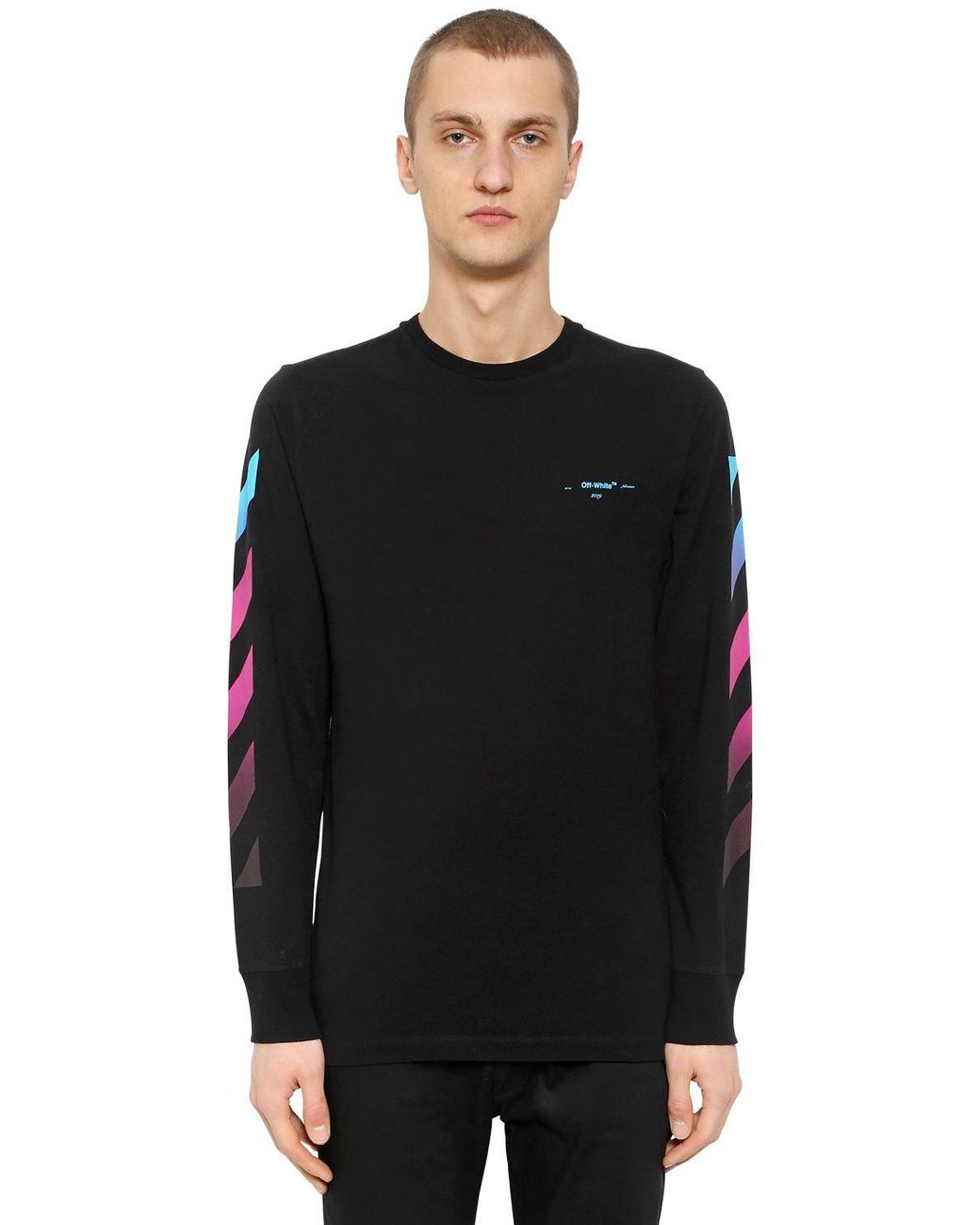 off white gradient arrow tee