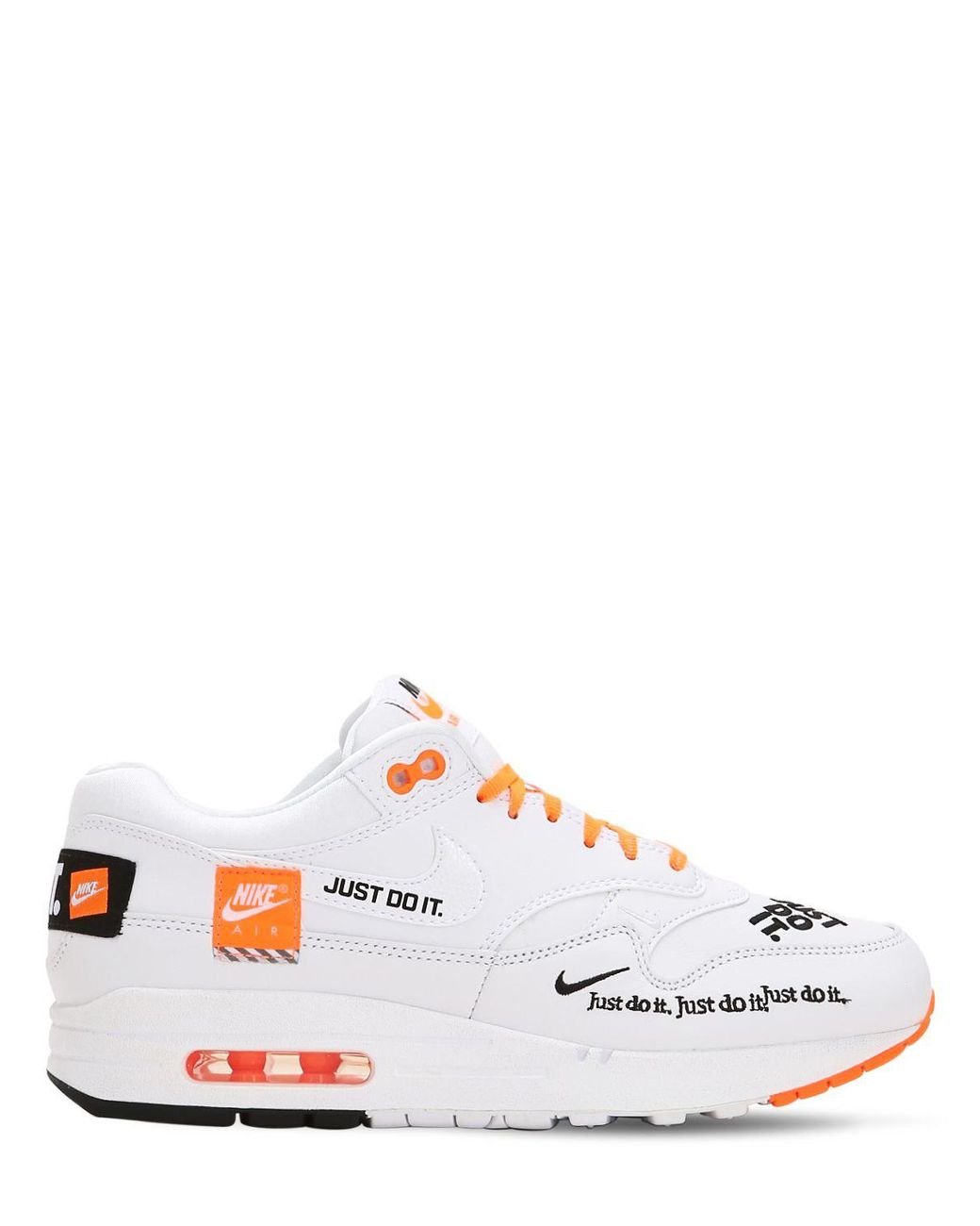 Baskets Air Max 1 Just Do It Nike pour homme en coloris Blanc | Lyst