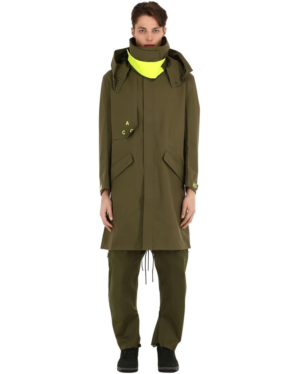 メンズ Nike Nikelab Acg Gore-tex コート グリーン | Lyst