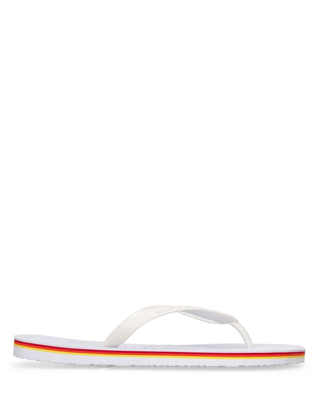 Sandalias flip flop de goma 15mm Sundek de hombre de color Blanco | Lyst
