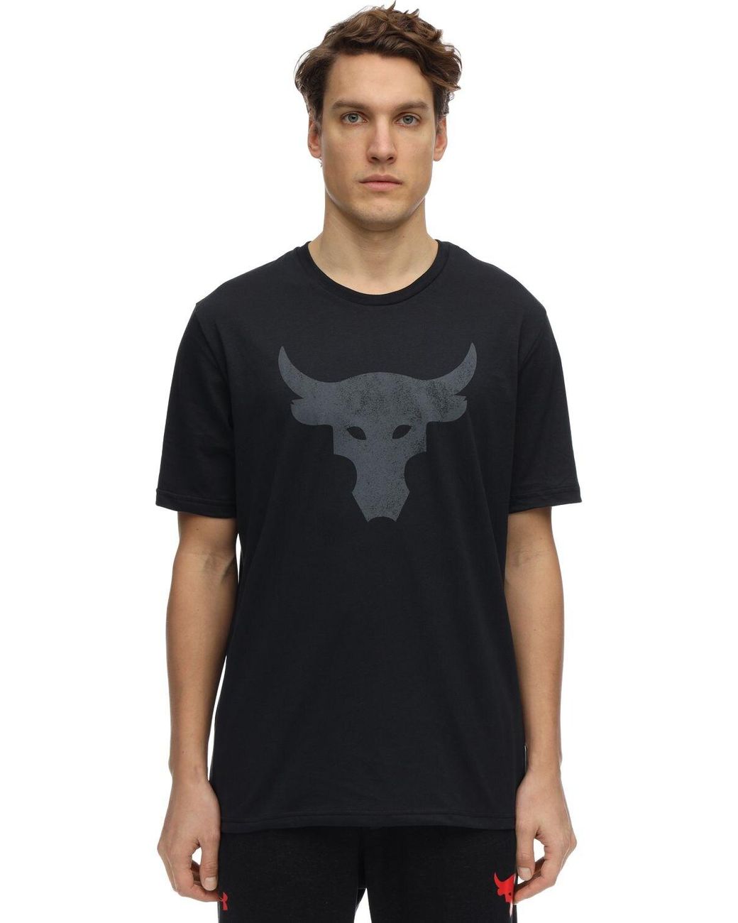 Under Armour Project Rock Brahma Bull T-shirt in Black for Men | Lyst UK