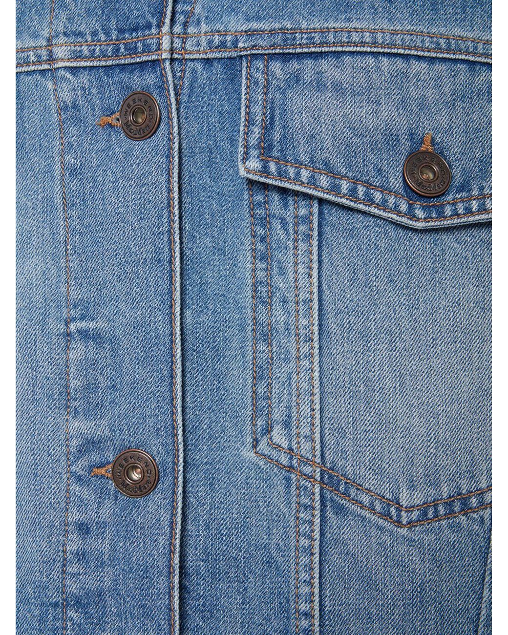★Weekend Max Mara★Fiumana デニムジャケット Cropped denim jacket, navy | Weekend Max Mara