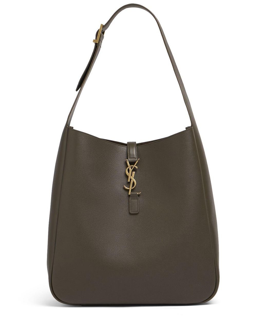 Saint Laurent Large Le 5 A 7 Smooth Leather Supple Bag in Black Lyst UK