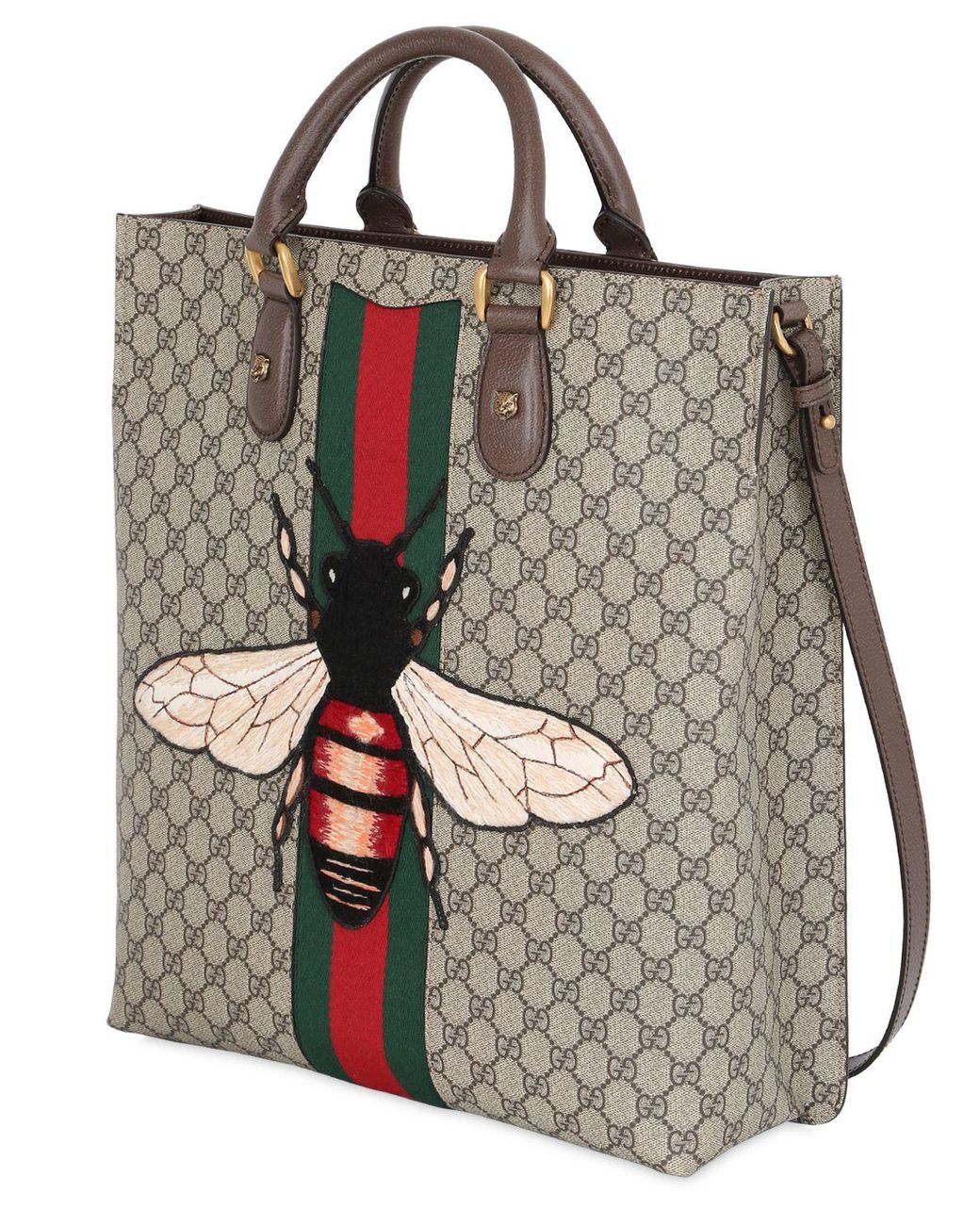 Gucci supreme hotsell bee tote