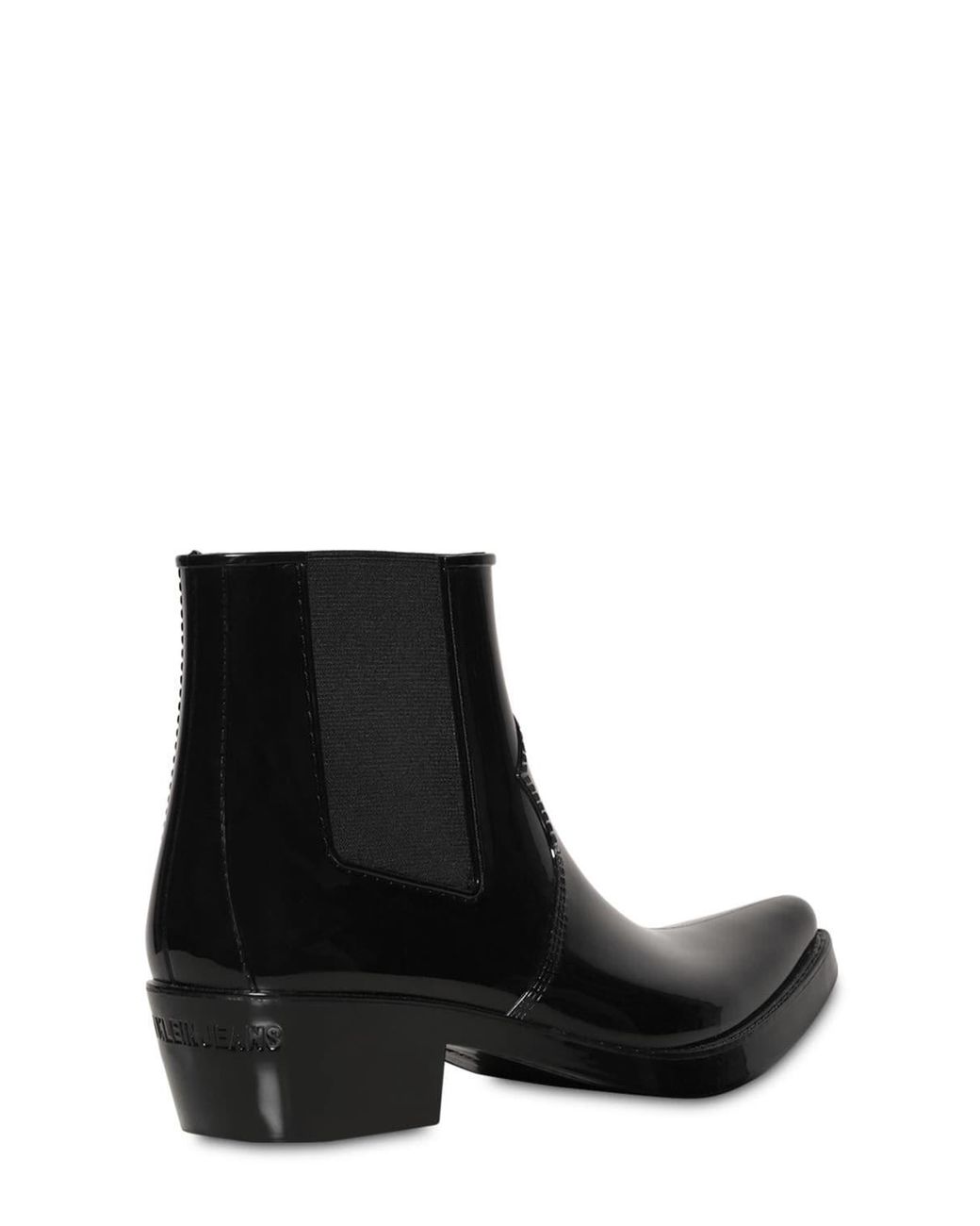 CALVIN KLEIN 205W39NYC Cole Rubber Boots in Black for Men
