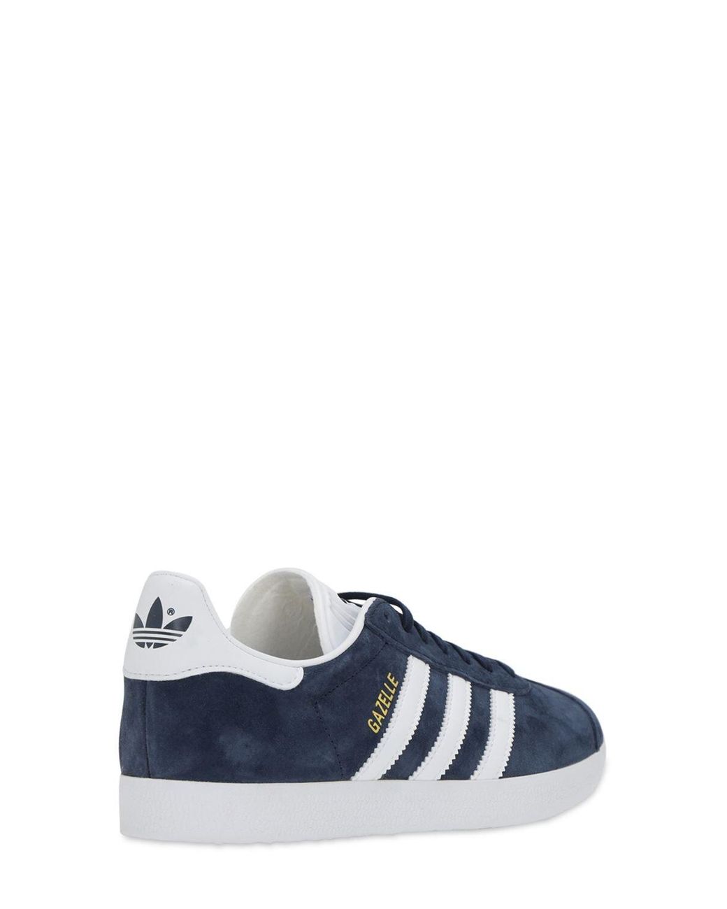 adidas originals navy suede gazelle sneakers