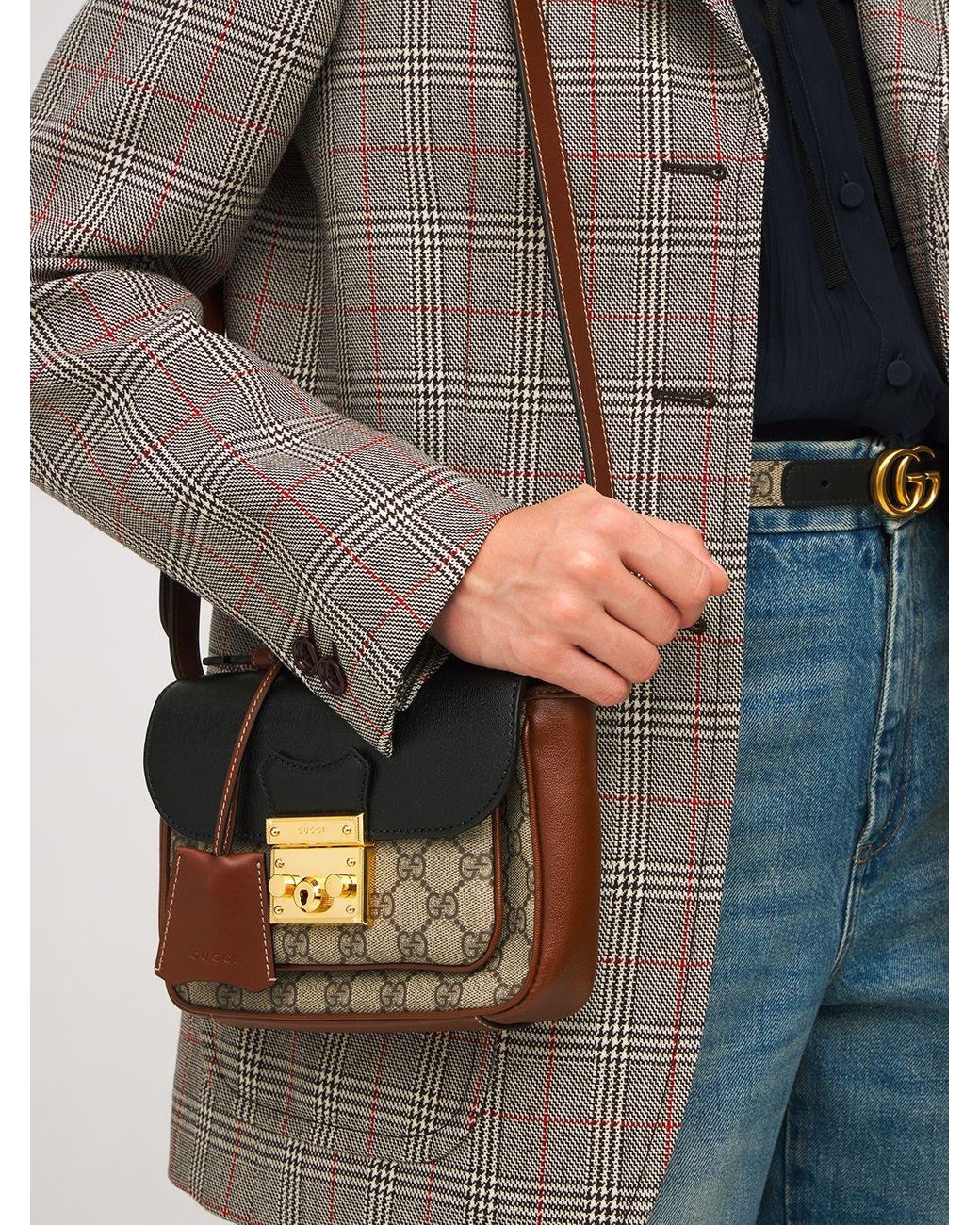 Gucci Padlock Mini Bag - Neutrals