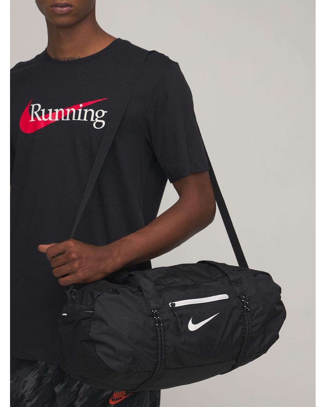 Nike Stash Duffle Bag in Black for Men | Lyst