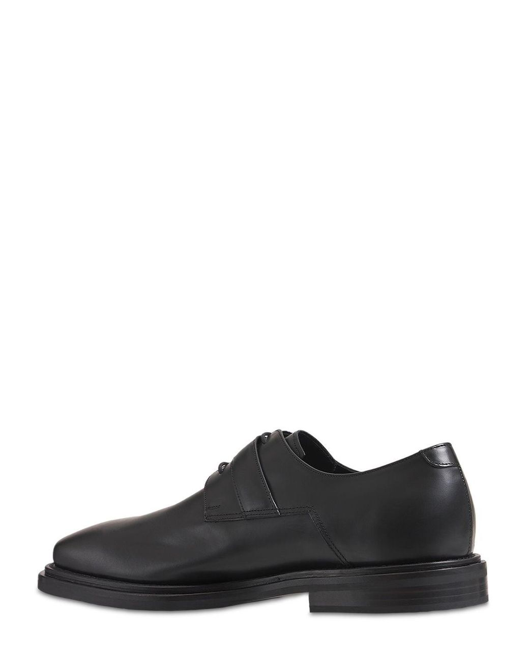 ANDERSSON BELL Fintonia Square Toe Strap Derby Shoes in Black for Men | Lyst