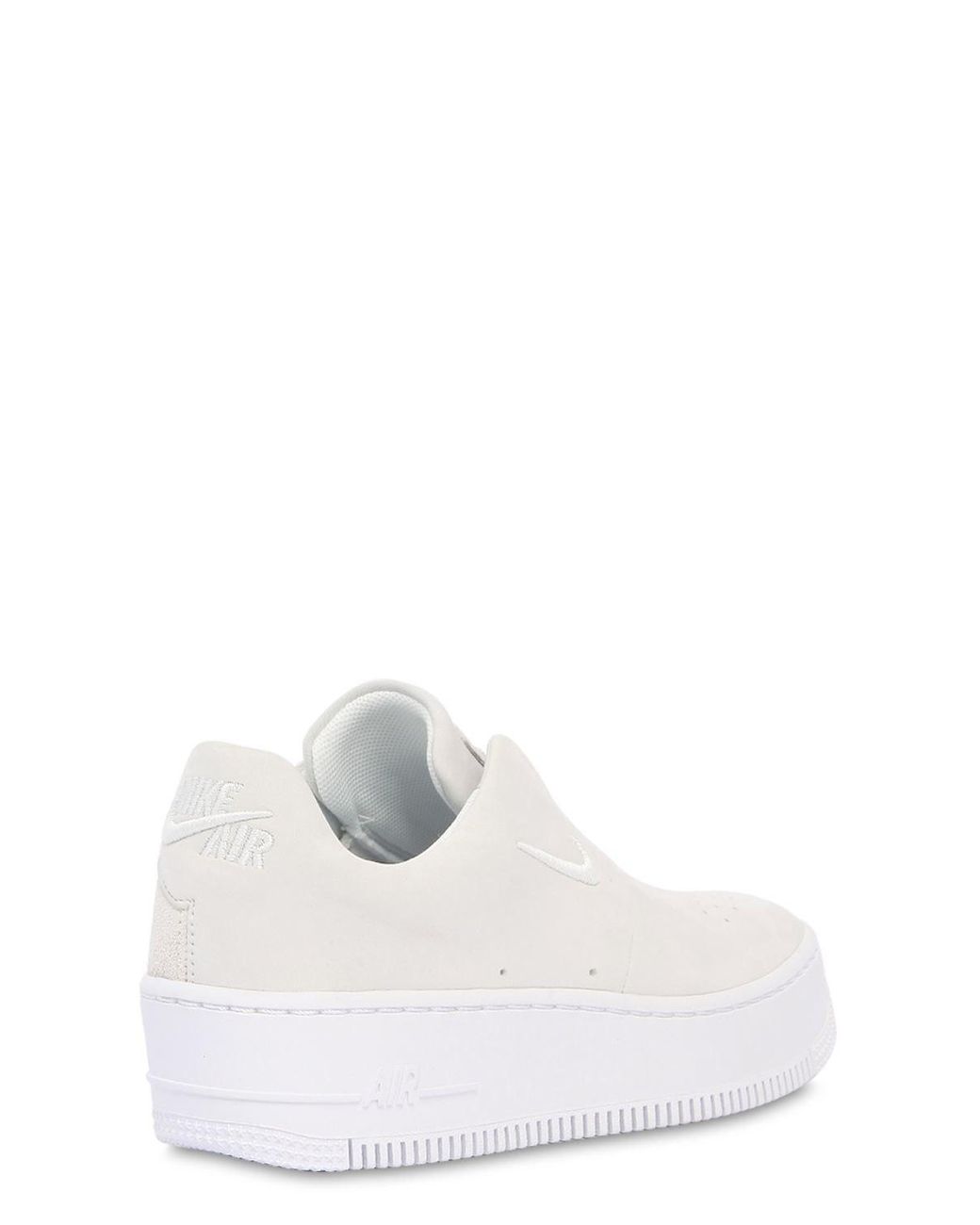 Nike Air Force 1 Sage Xx Slip-on Sneakers in White | Lyst
