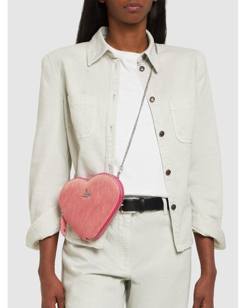 3color◆VivienneWestwood New Heart Crossbody Vivienne Westwood New Heart Cross Body Bag | Orange