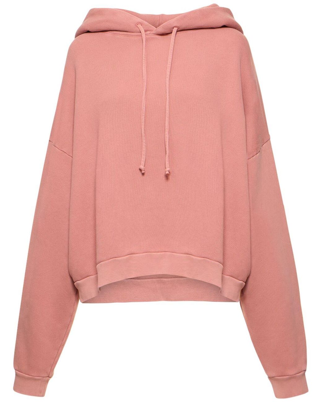 Acne hoodie hotsell pink