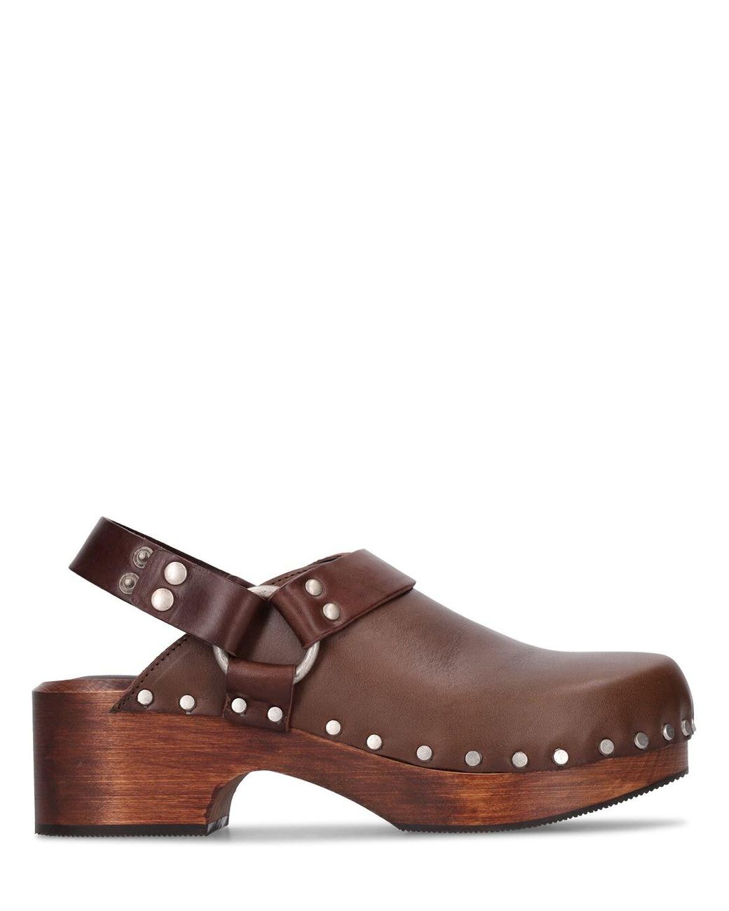 Korks melrosa cheap clog heel