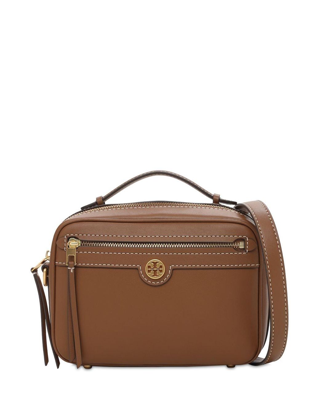 Tory Burch T Monogram Camera Bag in Brown Lyst
